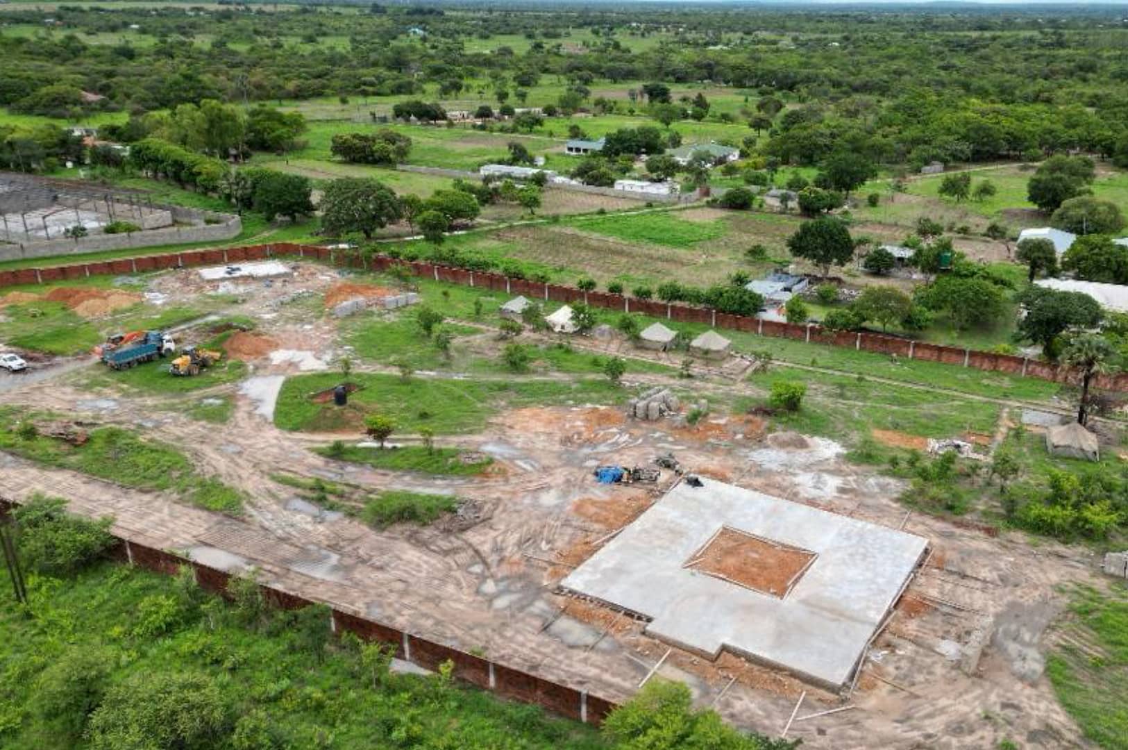 Construction of a facility